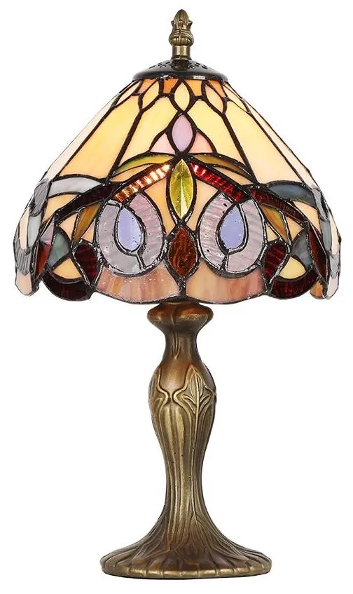 Prezent 1705 - Stolná lampa TIFFANY 1xE14/40W/230V