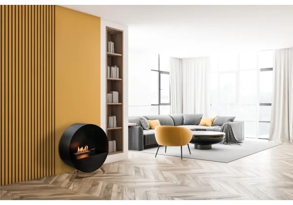 Planika Bubble Wall & Floor BEV - BIO krb na diaľkové ovládanie 72,6x65 cm 2,5kW