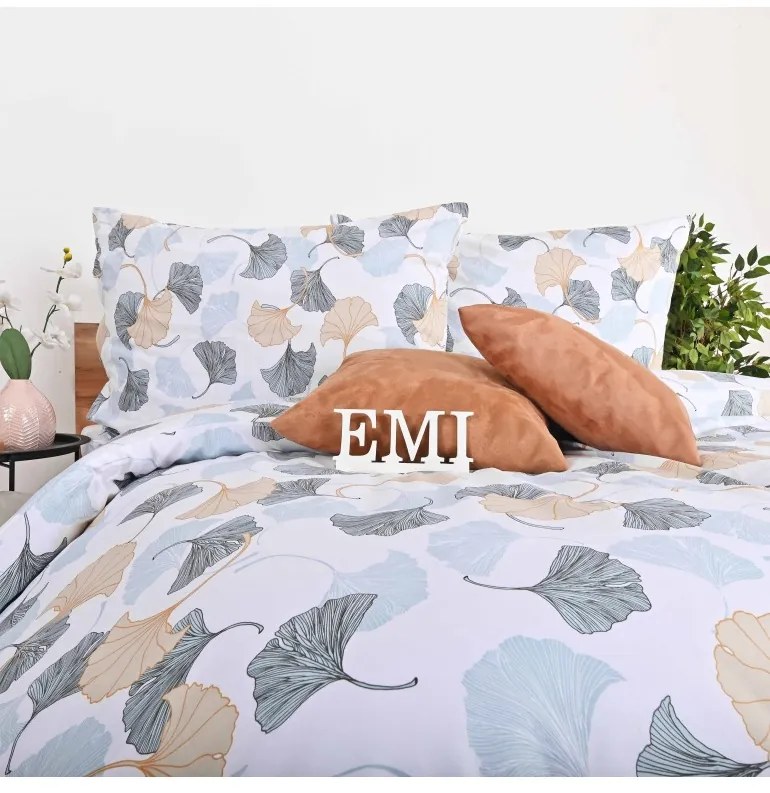 Obliečky bavlnené Santiago EMI, Štandardný set jednolôžko obsahuje 1x 140x200 + 1x 70x90