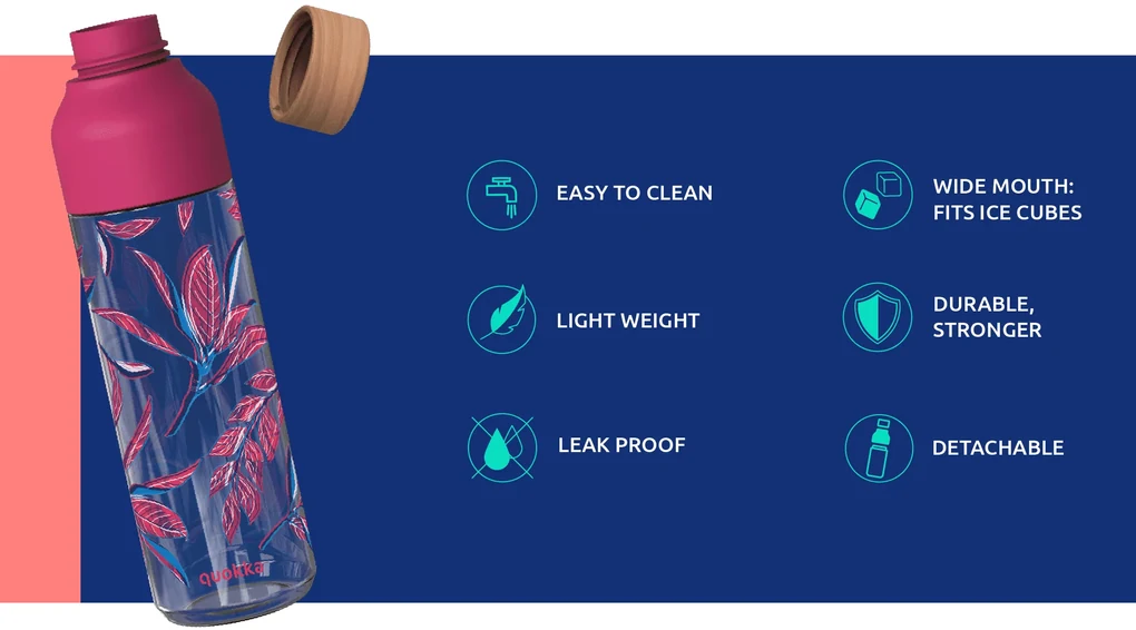 Plastová fľaša Ice Birds 720 ml
