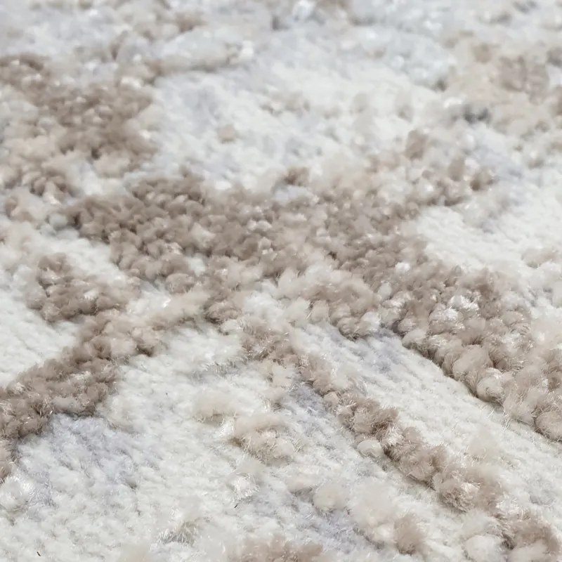 Medipa (Merinos), Kusový koberček Bellavista 280-25 beige/grey, 80x150, béžová, obývacia izba