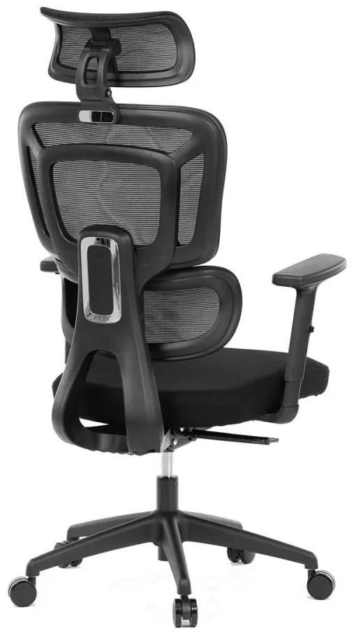 Kancelárska ergonomická stolička MARIA — látka, čierna
