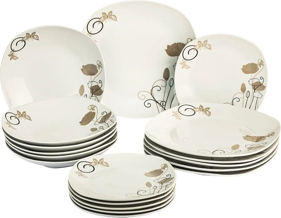 Jedálenská súprava hranatá LÚKA