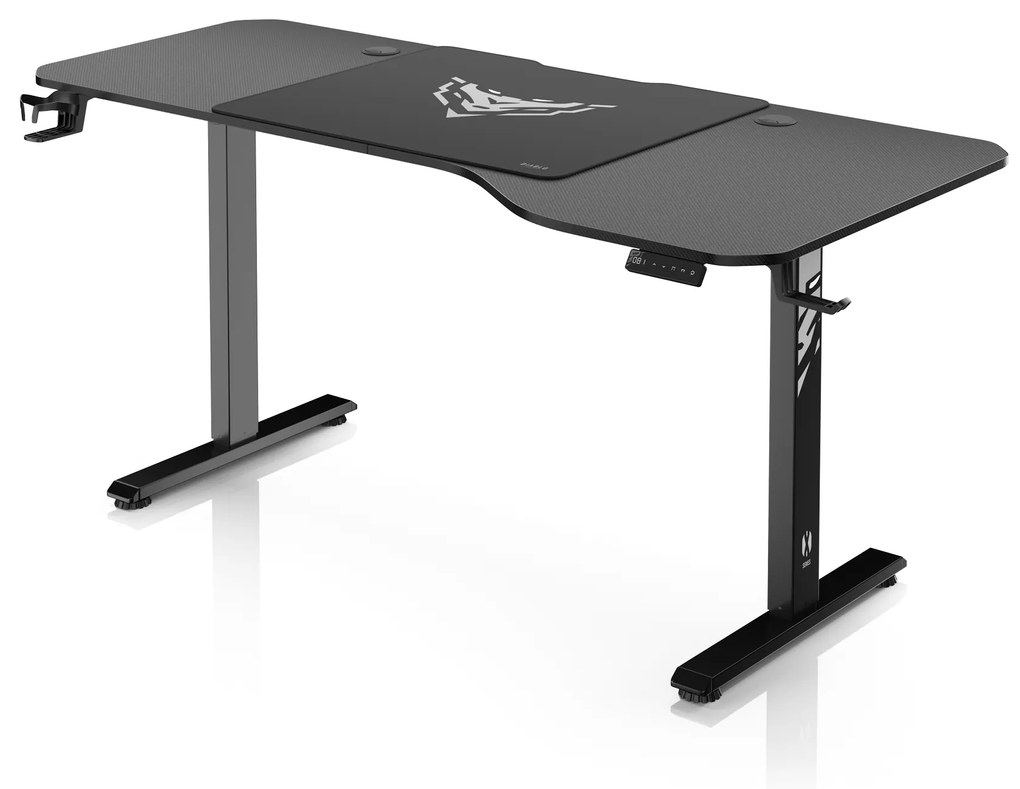 Výškovo Nastaviteľný Stôl Diablo X-Tensio 1600 Čierny
