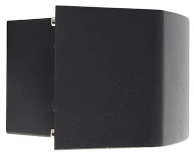 Moderná vonkajšia nástenná lampa grafit 14,3 cm IP44 - Latina