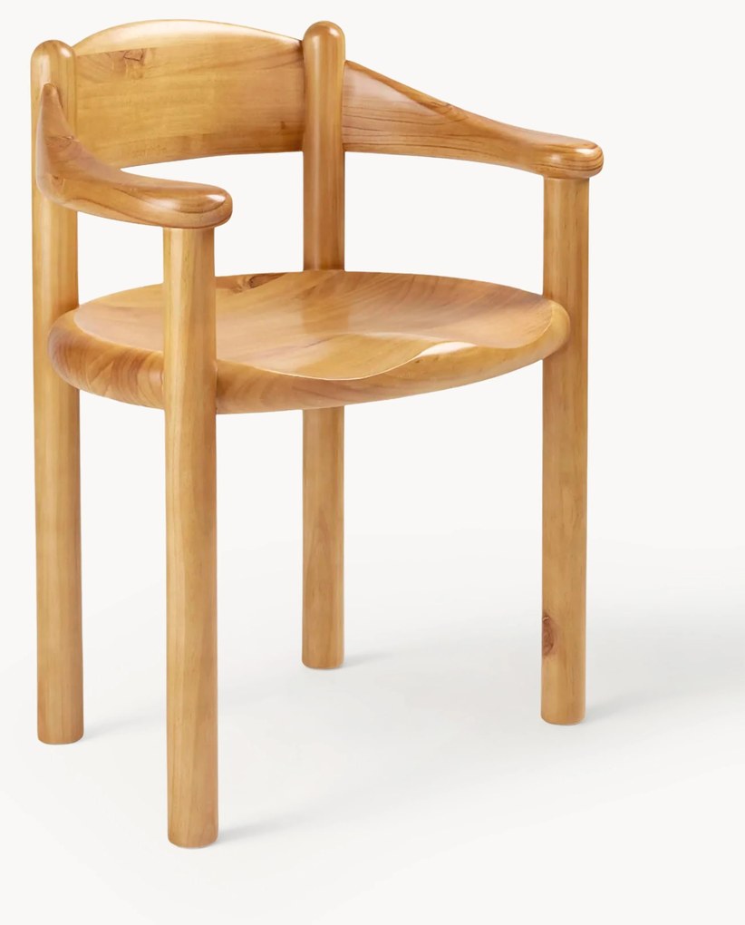 Jedálenská stolička z borovicového dreva's opierkami Daumiller