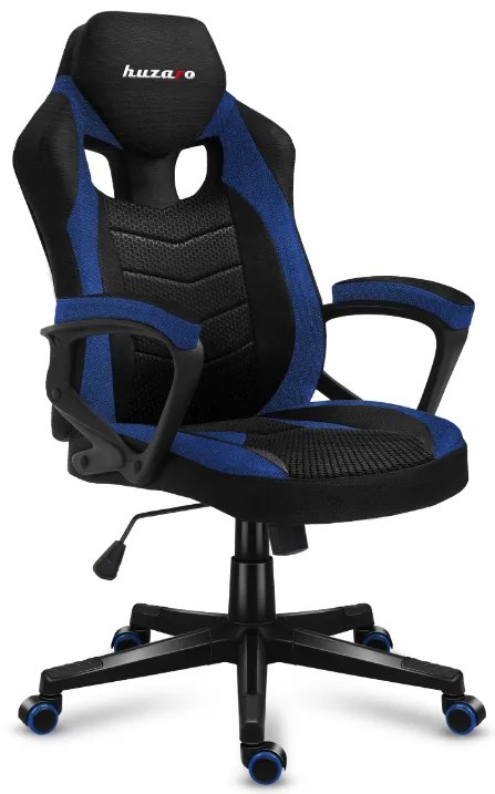Tmavo modré herné kreslo z kolekcie FORCE 2.5