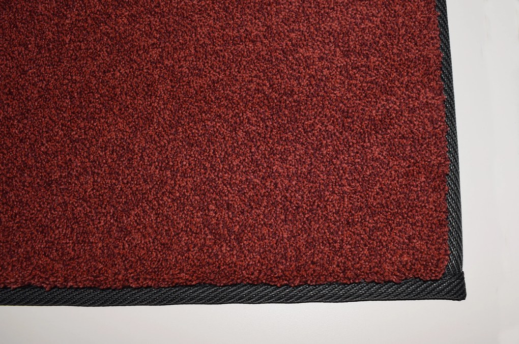 Tapibel Kusový koberec Supersoft s bordurou 110 červený - 200x290 cm