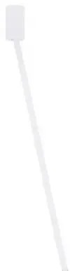LED biele designové stropné svietidlo Ornos 70