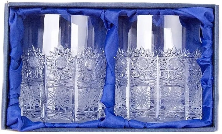 Onte Crystal Bohemia Crystal ručne brúsené poháre na whisky 500pk 330 ml 2KS