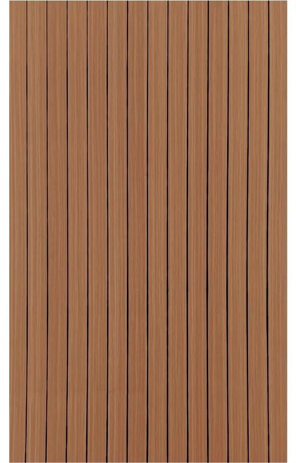 Samolepiace lamely na stenu L03, cena za kus, rozmer 100 cm x 60 cm, tmavo hnedé, IMPOL TRADE