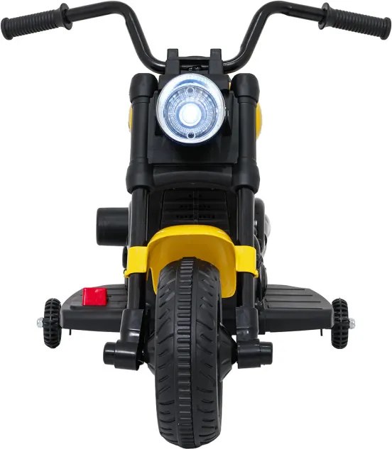 Elektrická motorka STAR žltá