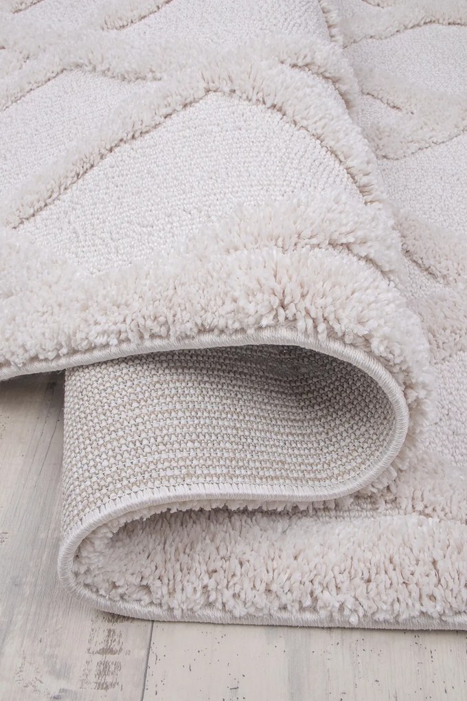 Koberec Berber 6843 IVORY rozmery koberec: 80x150 cm