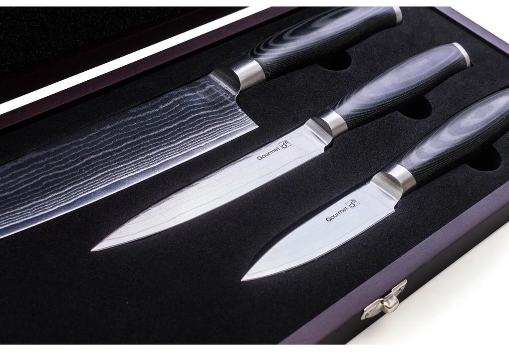 Sada nožov G21 Gourmet Damascus small box 3 ks 60022168