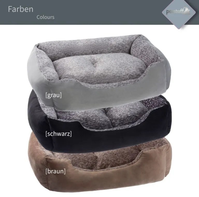 Petstuff pelech pre psa, veľkosť M, 65 x 48 x 19 cm, šedý