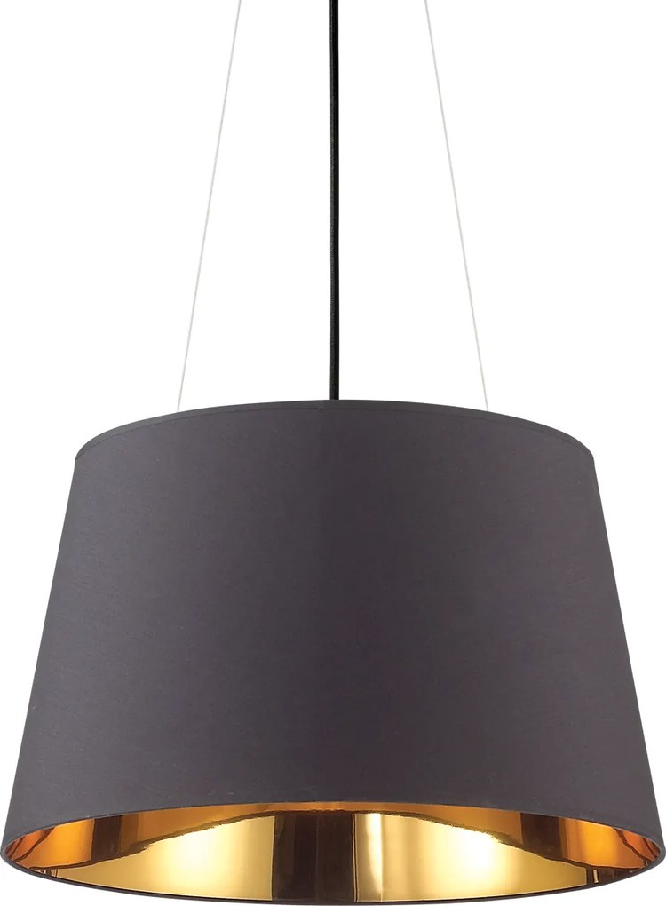 IDEAL LUX NORDIK SP4 161648 ZÁVESNÁ ČIERNA