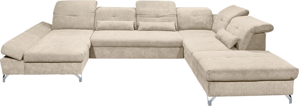 XXXLutz SEDACIA SÚPRAVA, textil, piesková MID.YOU - Sedačky - 002220028613