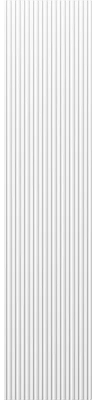 Mexen Rivel, kúpeľňový podstavec 35 cm, 1 dvierka, drážkovaný, biely matný - 91A21-03016-1-BF01