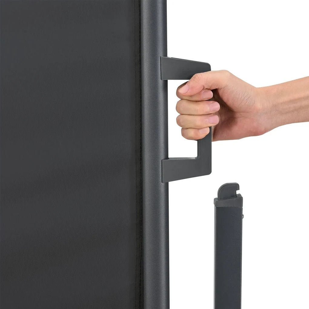 InternetovaZahrada - Bočná markíza Dubaj 500 x 200cm - šedá
