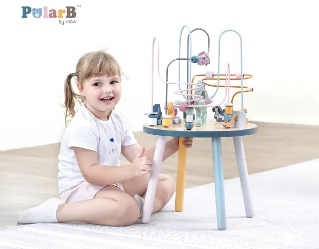 Interaktívny stolík Viga 44033 PolarB s labyrintom