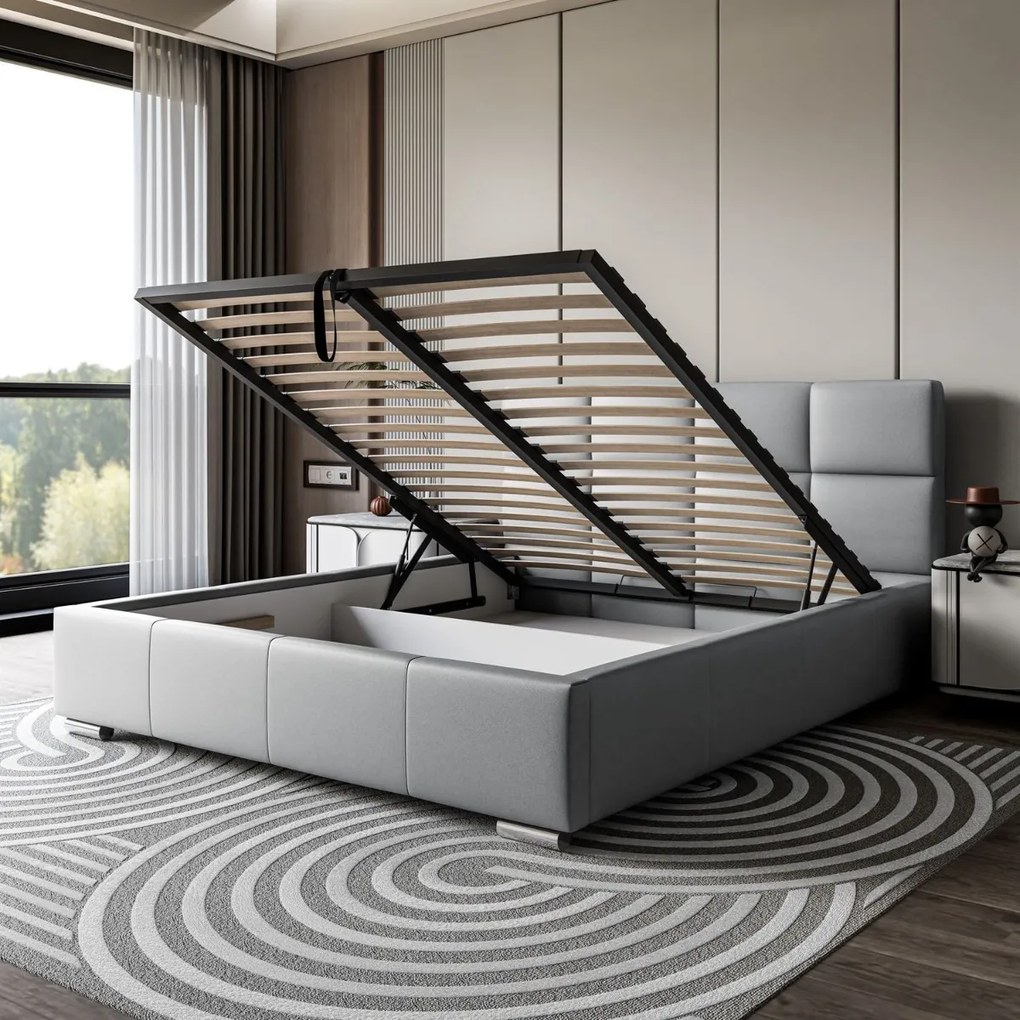 LUISI 160X200 ČALÚNENÁ POSTEĽ S ÚLOŽNÝM PRIESTOROM MADRYT 985