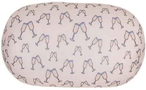 Relaxačný krčný vankúš valec Víno, 30 x 15 cm