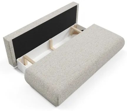 Rozkladacia trojmiestná pohovka s úložným priestorom PRATO béžová