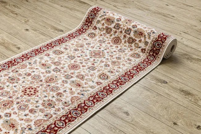 Behúň NAIN 6999 51063 Ornament / Kvety, béžový / bordový