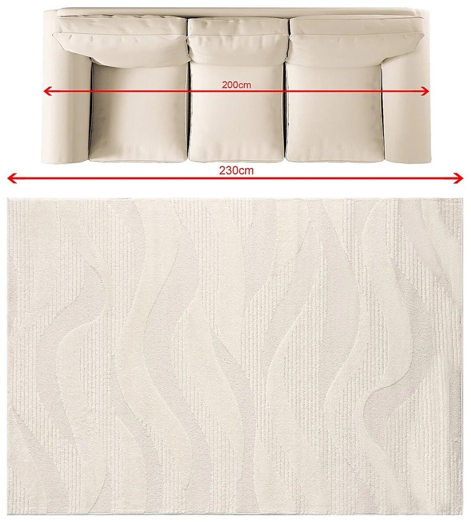 Koberec Wave I 160x230 cm