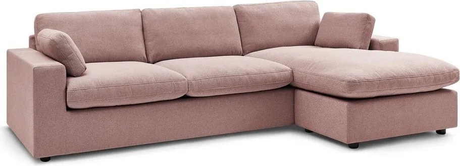 Ružová rohová pohovka Belair – Bobochic Paris