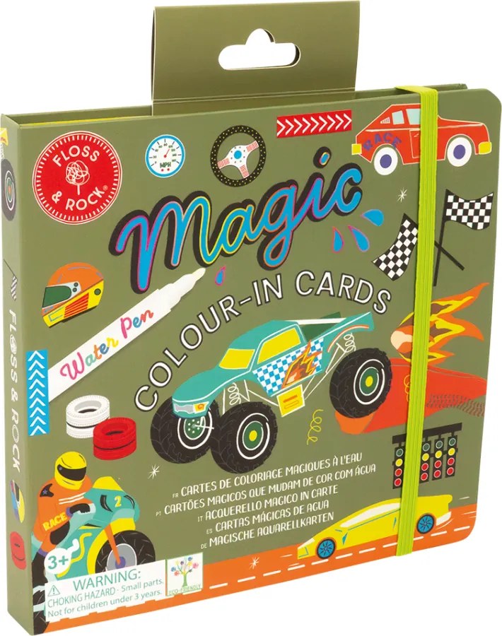 Magické vyfarbovanie Autá