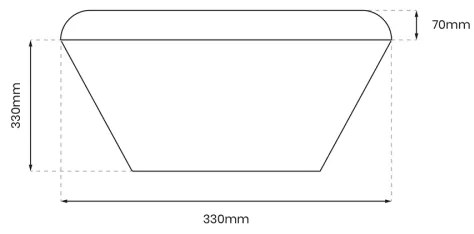 LED Kúpeľňové stropné svietidlo NEMO LED/17W/230V IP44 čierna