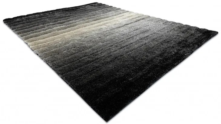 Dywany Łuszczów, Kusový koberec Flim 007-B6 Stripes grey, 80x150, šedá, obývacia izba