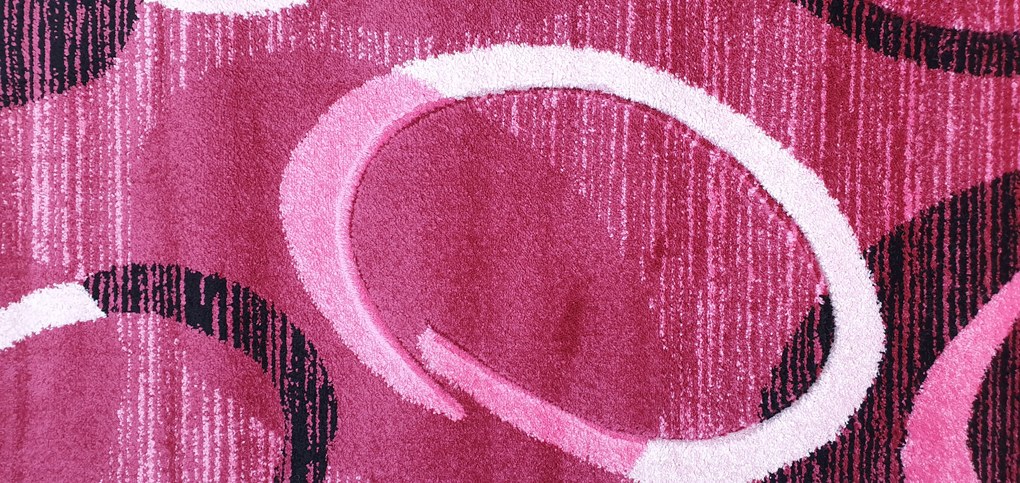 Kusový koberec Florida fuchsia 9828, 200x290, ružová, obývacia izba, Spoltex