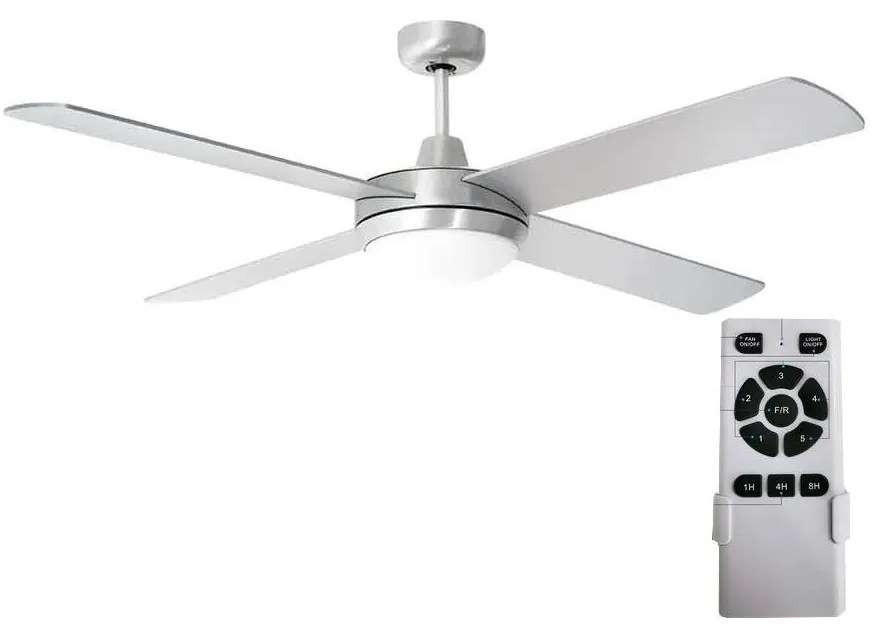 V-Tac Stropný ventilátor 2xE27/35W/230V + DO VT0852