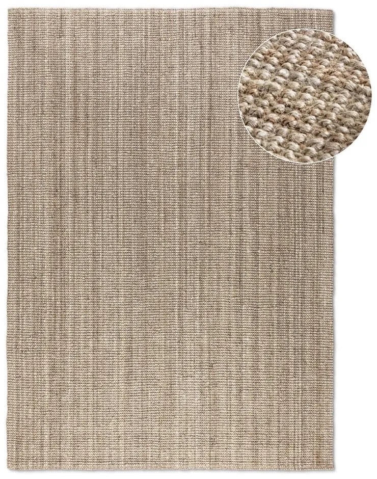 Béžový jutový koberec 160x230 cm Bouclé – Hanse Home