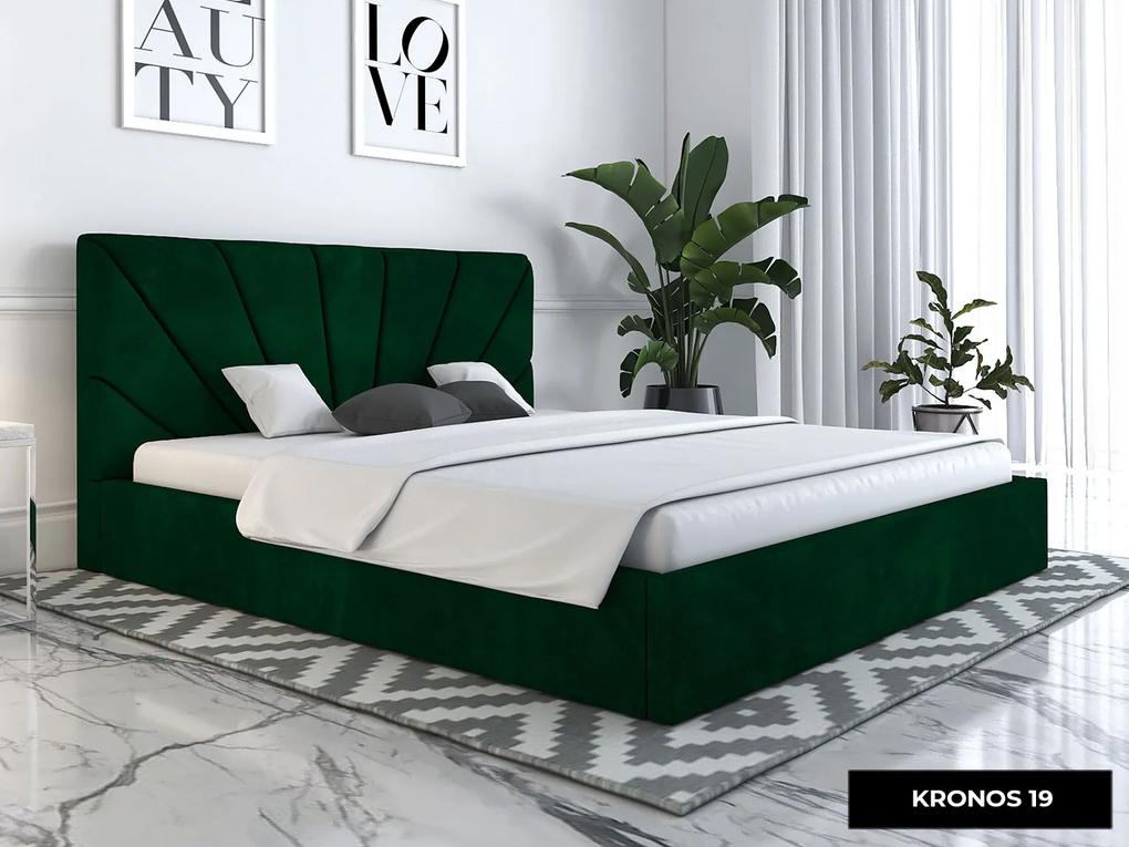 PROXIMA.store - Moderná čalúnená posteľ NINA ROZMER: 180 x 200 cm