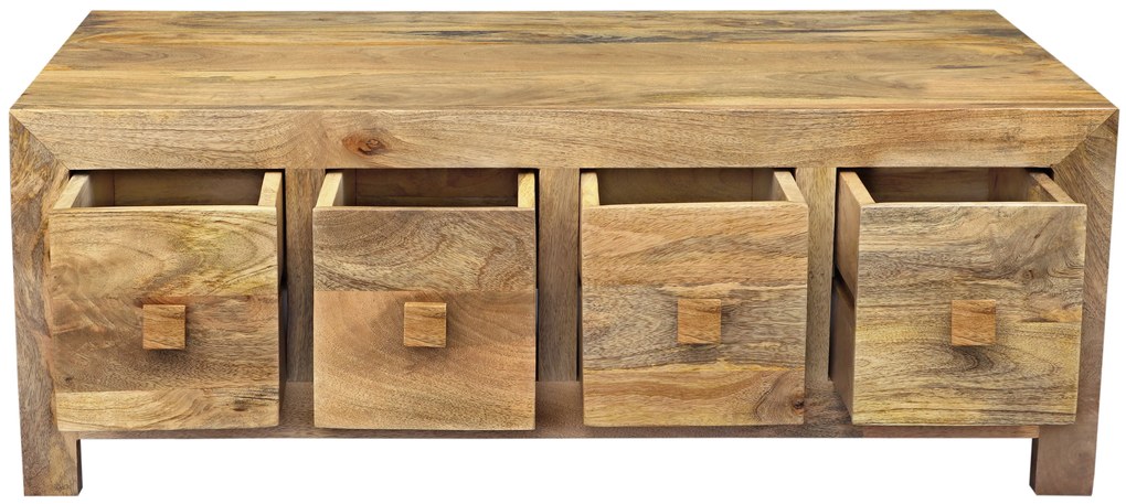 furniture-nabytek.cz - Konferenční stolek mangové dřevo 110x40x60