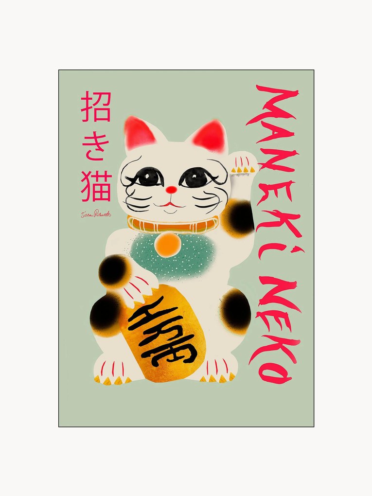 Plagát Maneki Neko