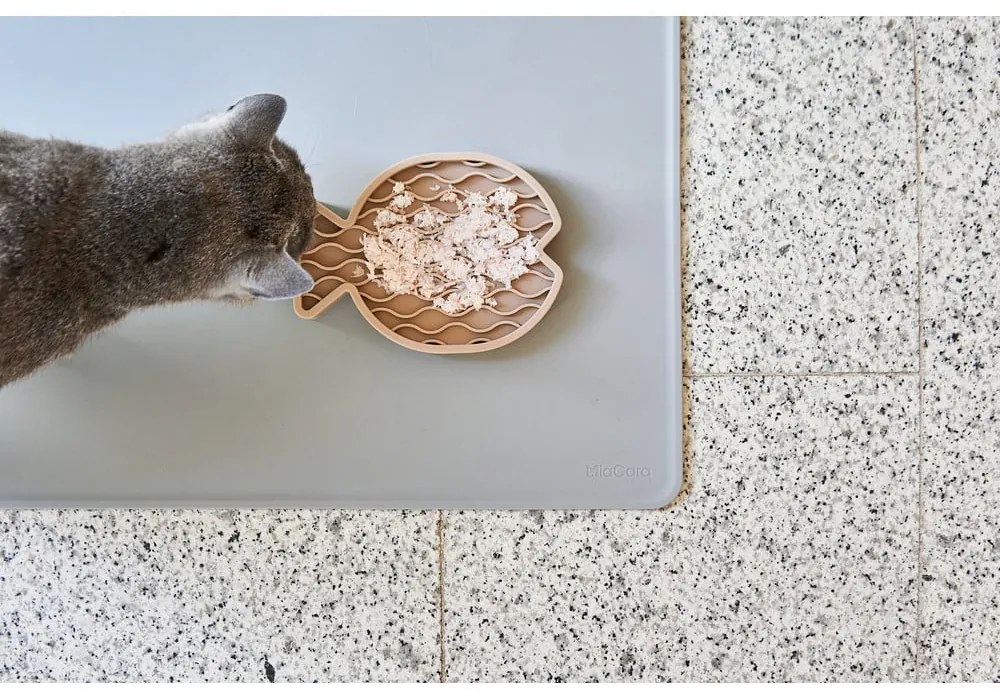 Lízacia podložka pre mačky Pesce Slate – MiaCara