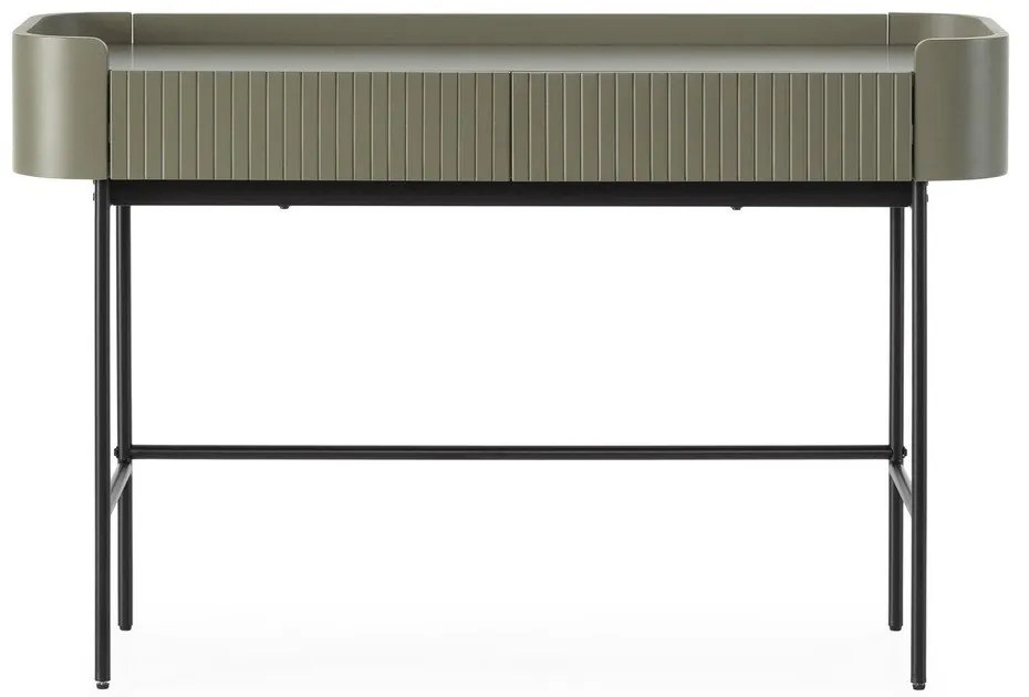 Khaki konzolový stolík 40x120 cm Willa – MOME