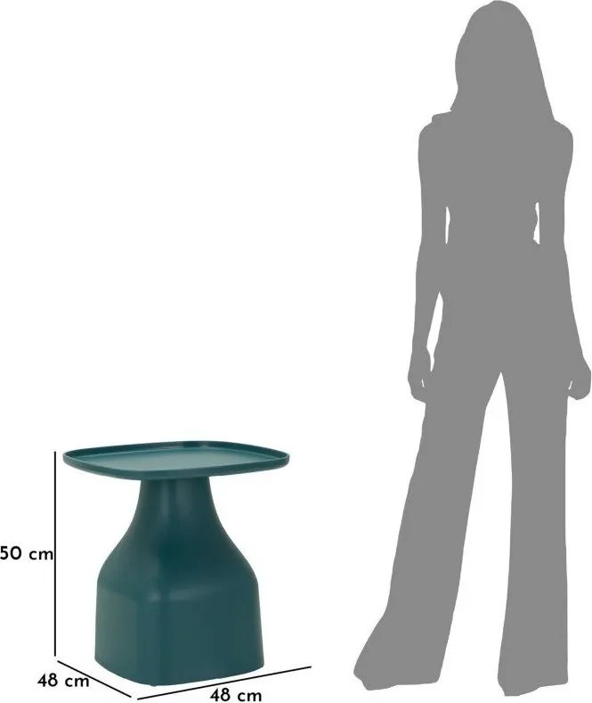 Plastový okrúhly odkladací stolík ø 48 cm Gea – Mauro Ferretti