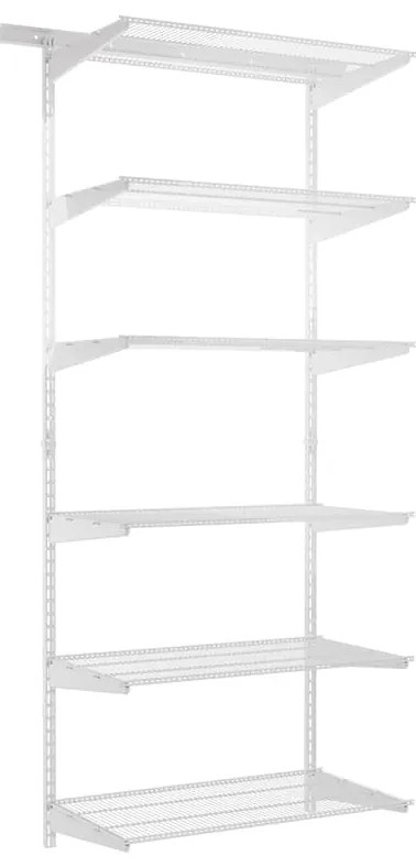 Nástenný regál 200x80x40 cm - TOPTRACK