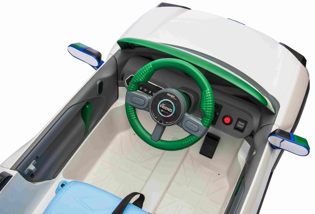 RAMIZ Elektrické autíčko Mini Concept Aceman JE1688 - biele