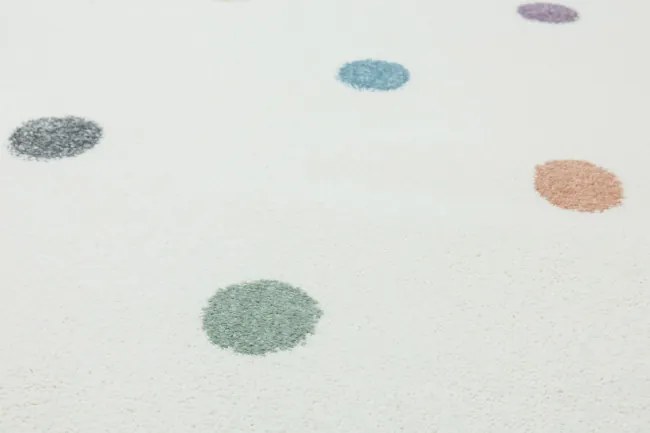 Metrážny koberec Lima C275A fialový / krémový