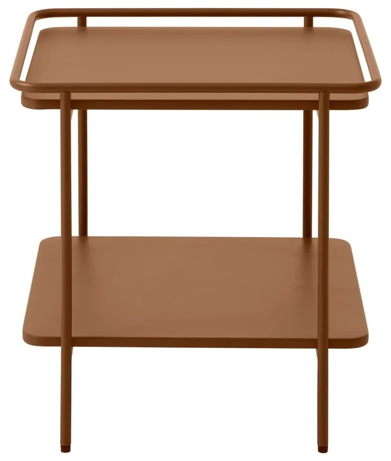 Kovový odkladací stolík 45x45 cm Yuba – Unique Furniture