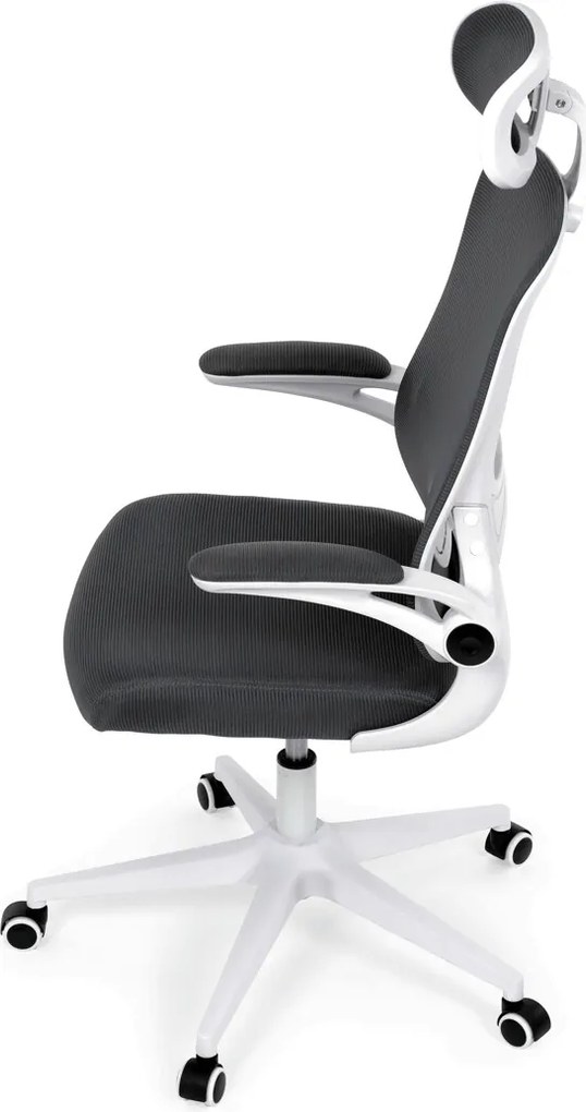 Kancelárska stolička KA-Q843 GREY Farba: Sivá