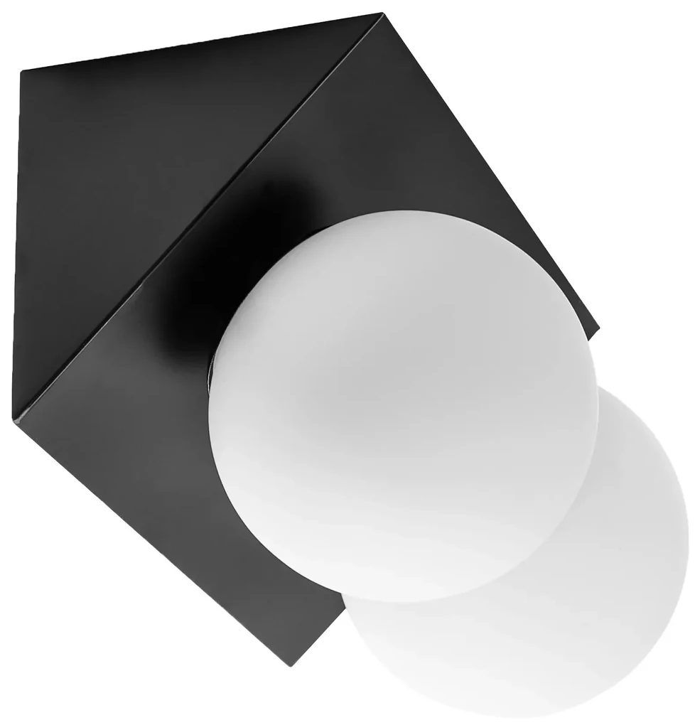 Toolight Toolight, nástenné svietidlo 2xE27 APP1229-2W, čierna matná, OSW-40118