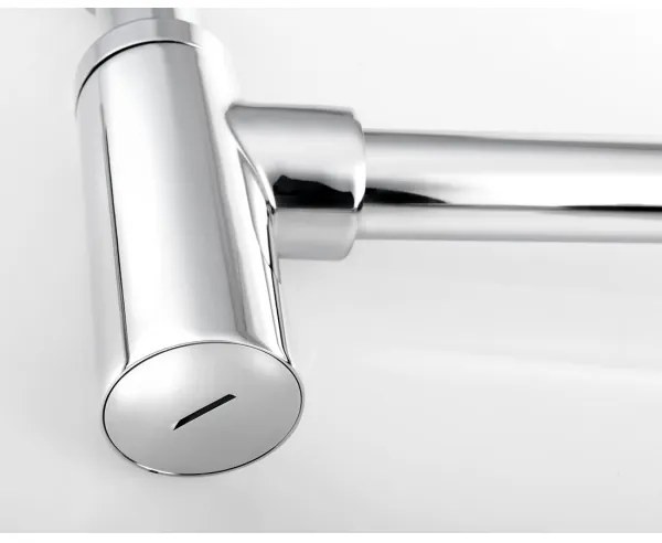 Bruckner - Okrúhly umývadlový sifón DN32 lesklý chróm