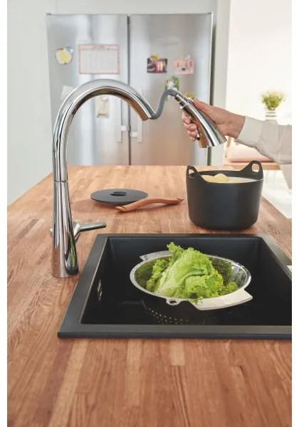 GROHE 32294002 - Drezová batéria ZEDRA 401 mm lesklý chróm